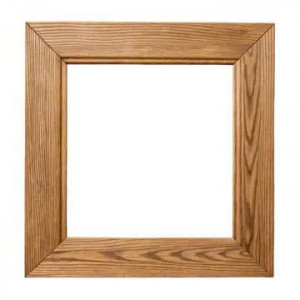 Oak : Khung Gương Gỗ Sồi - 90 x 90cm